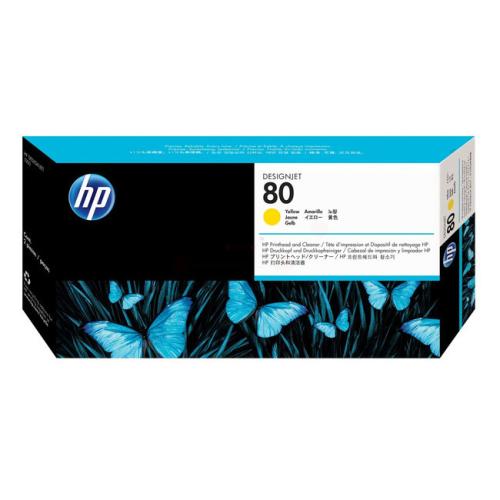 HP tisková hlava žlutý (C4823A / 80)