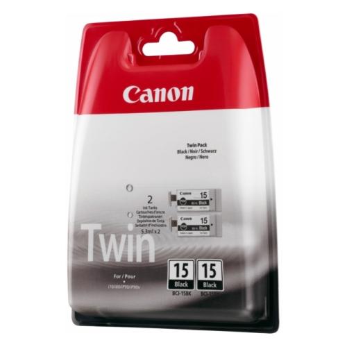 Canon tisková kazeta černá (8190A002 / BCI15BK) (Dvojbalení)
