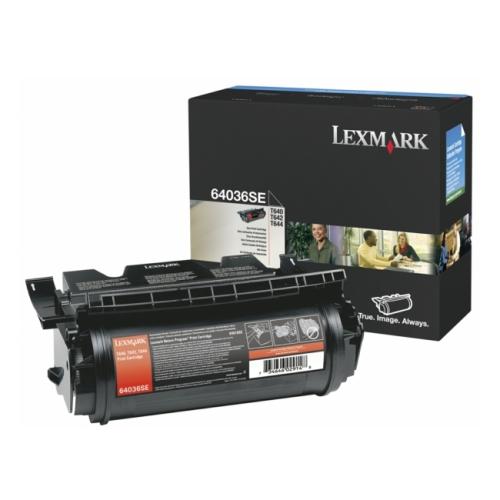 Lexmark tonerová kazeta černá (64036SE / 0064036SE)