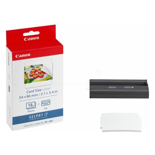 Canon fotonálepka barva (7741A001 / KC18IF)