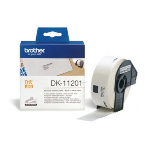 Brother etikety bílá (DK11201)