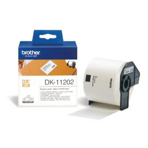 Brother etikety bílá (DK11202)