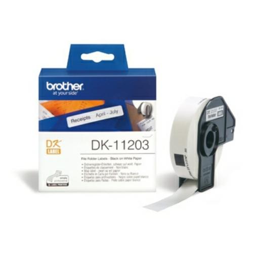 Brother etikety bílá (DK11203)