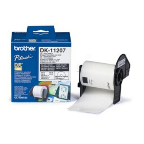 Brother etikety bílá (DK11207)