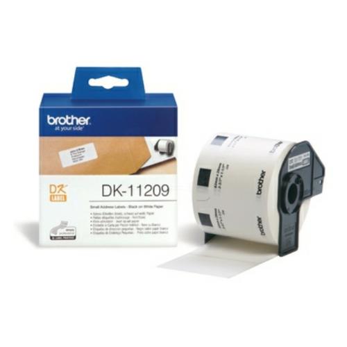 Brother etikety bílá (DK11209)