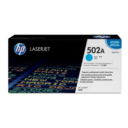 HP tonerová kazeta azurová (Q6471A / 502A)