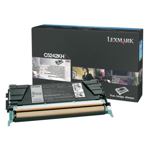 Lexmark tonerová kazeta černá (C5242KH / 00C5242KH)
