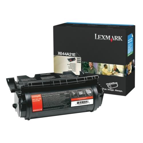 Lexmark tonerová kazeta černá (X644A21E / 0X644A21E)