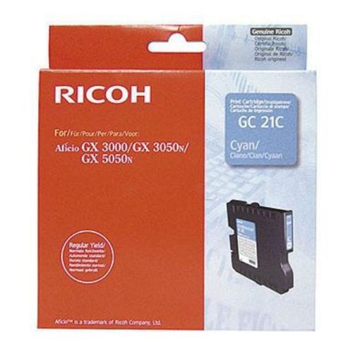 Ricoh tisková kazeta azurová (405533 / GC21C)