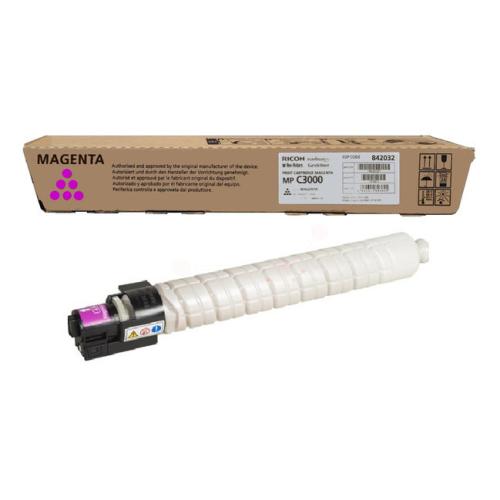 Ricoh tonerová kazeta magenta (842032 / MPC3000)