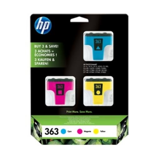 HP tisková kazeta azurová / magenta / žlutý (CB333EE / 363) (multipack)