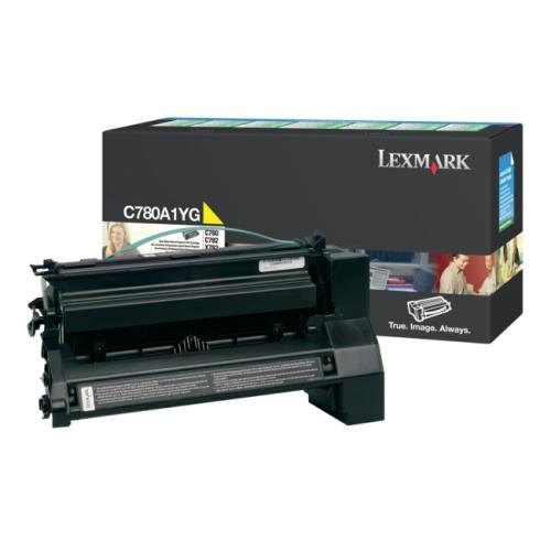 Lexmark tonerová kazeta žlutý (C780A1YG / 0C780A1YG) (Vrátit)