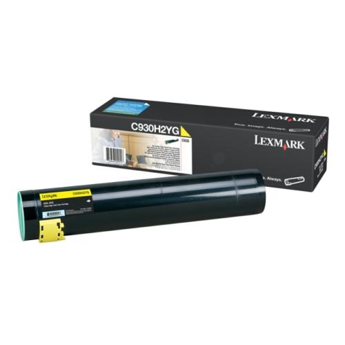 Lexmark tonerová kazeta žlutý (C930H2YG / 0C930H2YG)