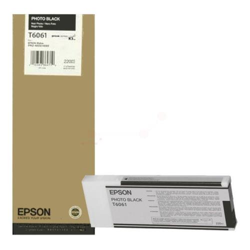Epson tisková kazeta černá fotografie (C13T606100 / T6061)