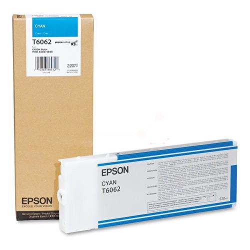 Epson tisková kazeta azurová (C13T606200 / T6062)