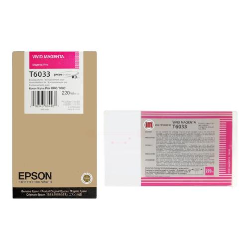 Epson tisková kazeta magenta (C13T603300 / T6033)