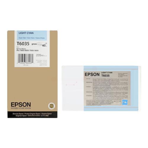 Epson tisková kazeta azurová fotografie (C13T603500 / T6035)