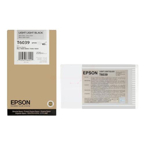 Epson tisková kazeta černá (C13T603900 / T6039)