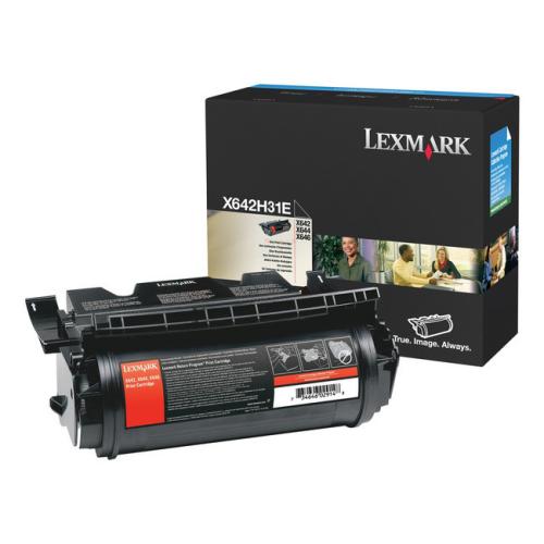 Lexmark tonerová kazeta černá (X642H31E / 0X642H31E)