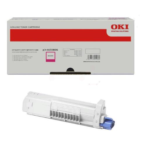 Oki tonerová kazeta magenta (44318606)
