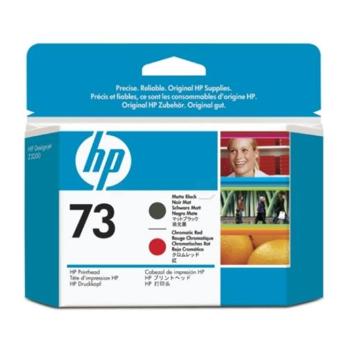 HP tisková hlava matná černá / červená (CD949A / 73)