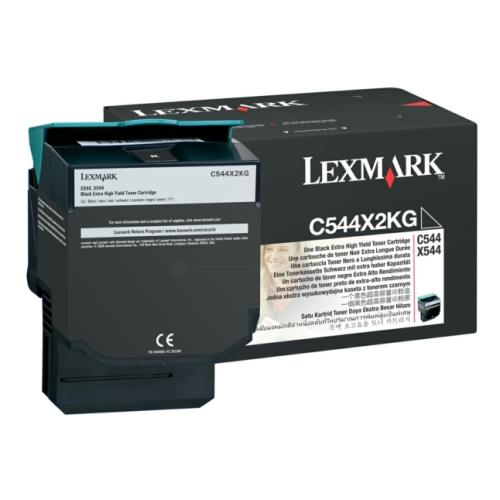 Lexmark tonerová kazeta černá (C544X2KG / 0C544X2KG) (high capacity)