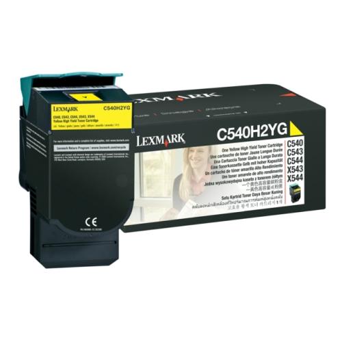 Lexmark tonerová kazeta žlutý (C540H2YG / 0C540H2YG)