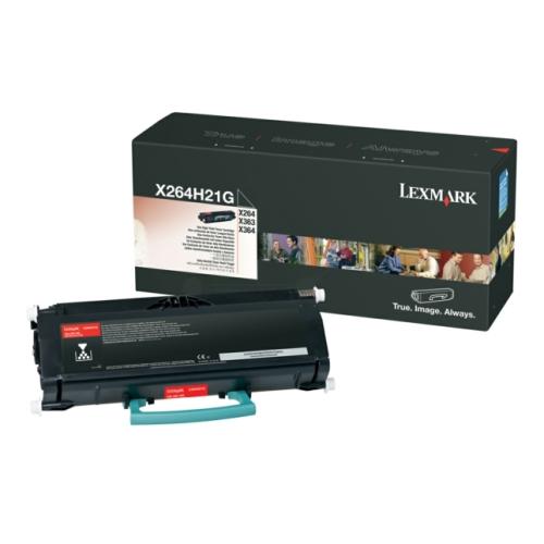 Lexmark tonerová kazeta černá (X264H21G / 0X264H21G)