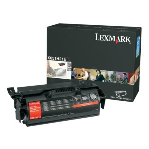Lexmark tonerová kazeta černá (X651H21E / 0X651H21E)