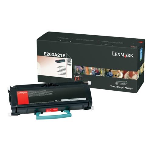 Lexmark tonerová kazeta černá (E260A21E / 0E260A21E)