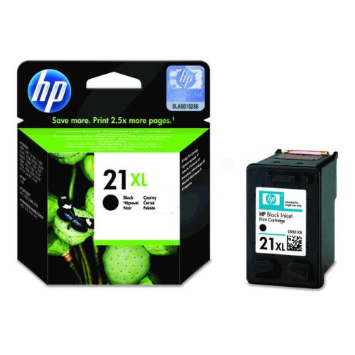 HP tisková kazeta černá (C9351CE / 21XL) (high capacity)