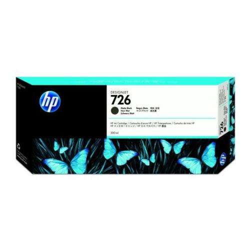 HP tisková kazeta matná černá (CH575A / 726)