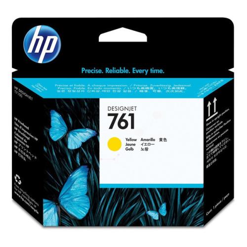 HP tisková hlava žlutý (CH645A / 761)