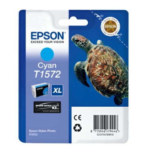 Epson tisková kazeta azurová (C13T15724010 / T1572)