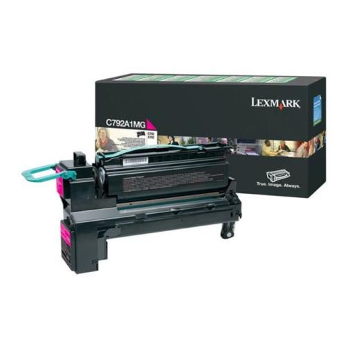 Lexmark tonerová kazeta magenta (C792A1MG / 0C792A1MG) (Vrátit)