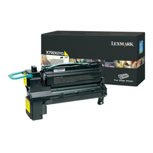Lexmark tonerová kazeta žlutý (X792X2YG / 0X792X2YG) (high capacity)