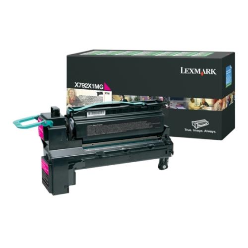 Lexmark tonerová kazeta magenta (X792X1MG / 0X792X1MG) (Vrátit)