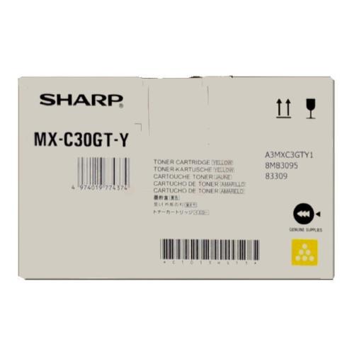 Sharp tonerová kazeta žlutý (MXC30GTY)
