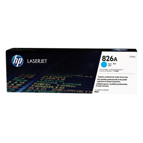 HP tonerová kazeta azurová (CF311A / 826A)