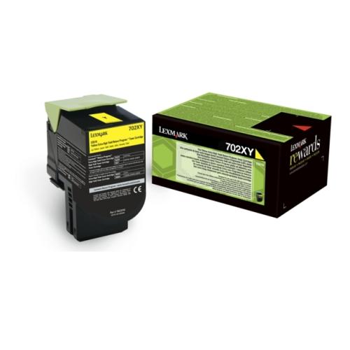 Lexmark tonerová kazeta žlutý (70C2XY0 / 702XY) (Vrátit, high capacity)