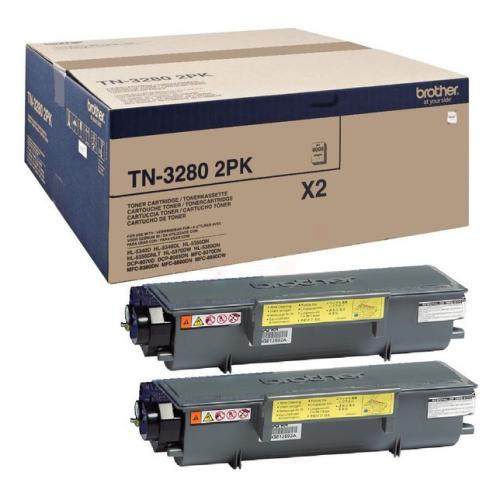 Brother tonerová kazeta černá (TN32802PK / TN3280TWIN) (Dvojbalení)