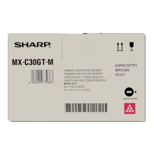 Sharp tonerová kazeta magenta (MXC30GTM)
