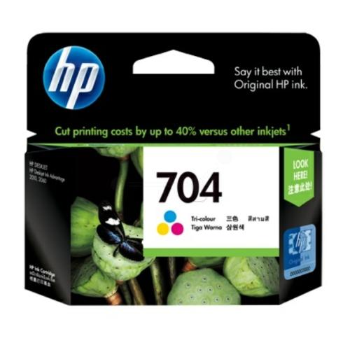 HP tisková kazeta barva (CN693AE / 704)