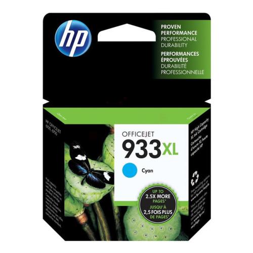 HP tisková kazeta azurová (CN054AE / 933XL) (high capacity)