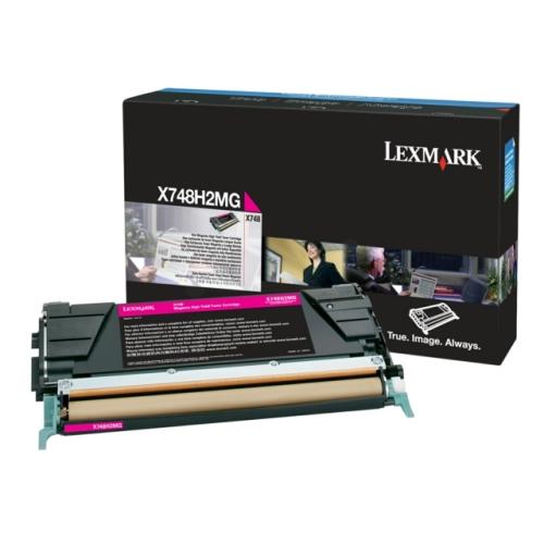 Lexmark tonerová kazeta magenta (X748H2MG / 0X748H2MG)