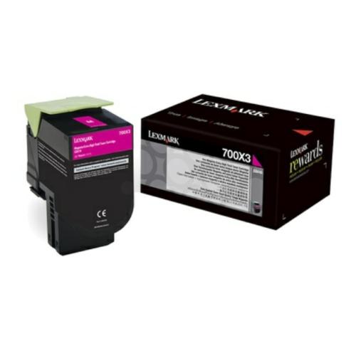 Lexmark tonerová kazeta magenta (70C0X30 / 700X3)