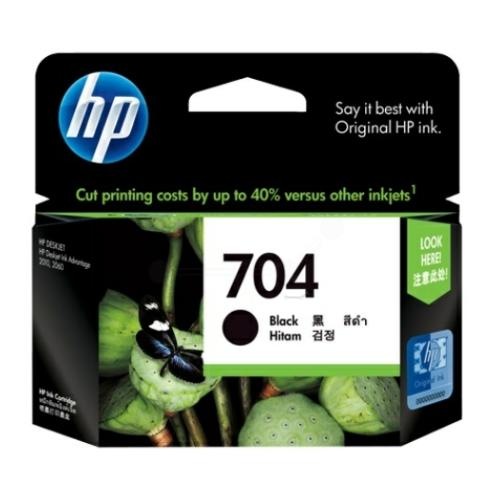 HP tisková kazeta černá (CN692AE / 704)