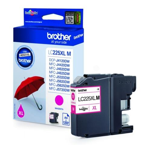 Brother tisková kazeta magenta (LC225XLM)