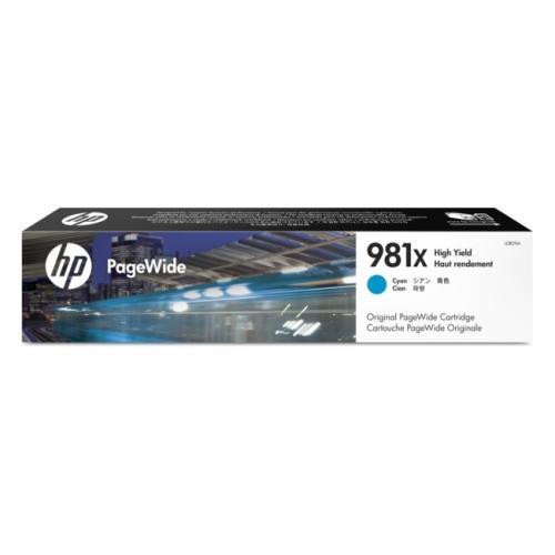 HP tisková kazeta azurová (L0R09A / 981X)