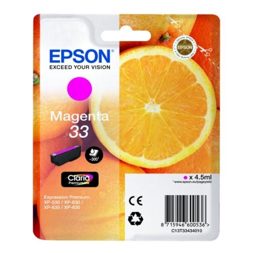 Epson tisková kazeta magenta (C13T33434012 / 33)